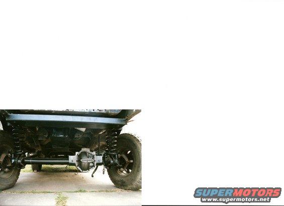 Rockcrusher Dana44 SAS frontend with '79 style longer RA's.