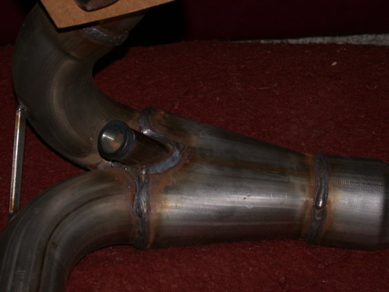 Wrong y-pipe - this is 50150b3