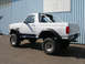 1994 Ford Bronco - Body lift cut down to 1". Topless