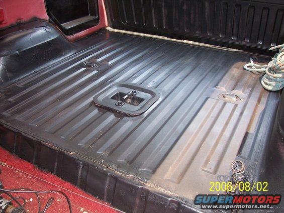 Bedlined the back