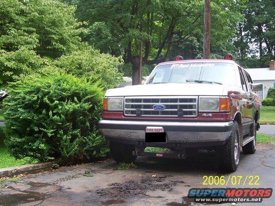 Just sittin' in the driveway.