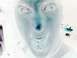 2001 Ford Crown Victoria - This is an inverted photograph of a person's face, not a vehicle.