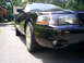2003 Mercury Marauder - Front quarter view of a black 2003 Mercury Marauder with chrome wheels.
