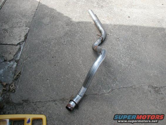 walker tail pipe from advanced auto  part  #45860