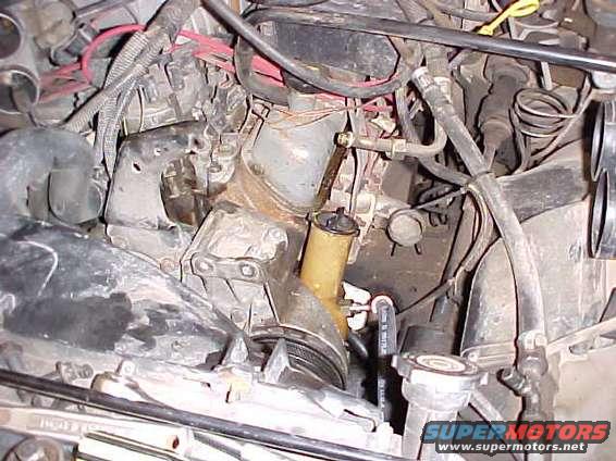 accomp.jpg I had to remove the compressor in order to drain the oil from it when I swapped from R-12 to R-134A.  The swap was really easy to do.