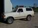 1987 Ford Bronco - Looks really good, and even better now that I have the old running boards off of it.