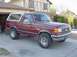 1990 Ford Bronco - Another view of the mostly stock Bronc before the lift kit was installed