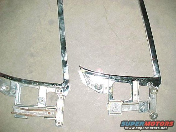 2005resto5.jpg Rear window frames being sent for chrome plating
