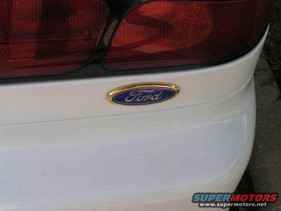 I love my gold emblems, too.