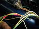 1984 Ford Bronco - This image shows a close-up view of a vehicle's electrical wiring, multiple colored wires and connectors.
