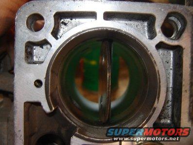 Throttle body after