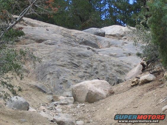 damn rock face we couldnt get up due to ultra-dry conditions