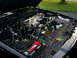 2003 Mercury Marauder - Engine bay of a black 2003 Mercury Marauder, showing the V8 engine and associated components.
