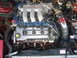 1993 Ford Probe - Close-up view of a Mazda V6 engine, showing various components and wiring.