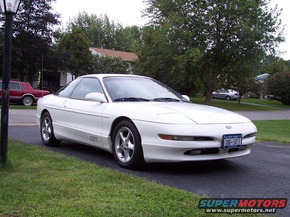 White 1993 Ford Probe GT parked on driveway