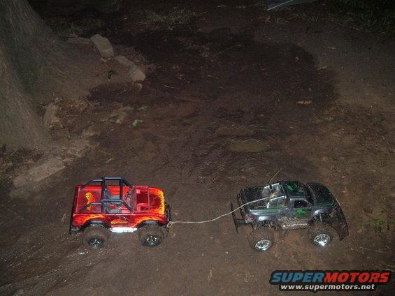 dscf0675.jpg Pulling my bud's low battery bronco out of the mud 