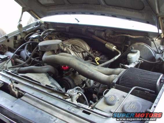 The engine - 302, totally stock except the previous owner had added the K&N Filtercharger kit.