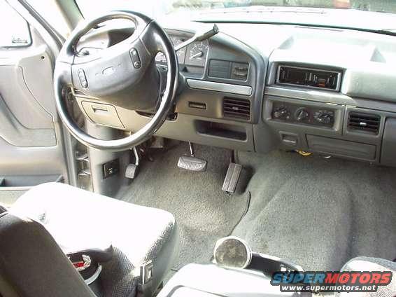 Driver's side, from the back seat