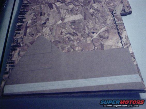 Tape them together and lay them on your plywood.
