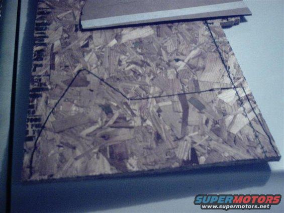 Trace the template cut it out!

Now that you know how to do one panel, you can figure out how to do the rest.