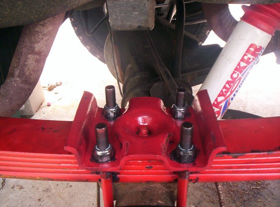 Brand New U-bolts & Shock. 