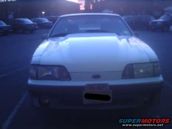 1989 Ford Mustang GT front view