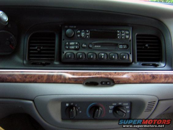 The faux stock faceplate in position.