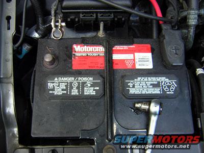 It's always a good idea to disconnect the negative cable to the battery to prevent shorts and such when working with the car's electrial system.