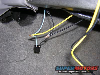 Splice/sodder the Sirius tuner's power harness in with the Auxillary 12V plug.  Wrapped it up in some electrical tape afterward.