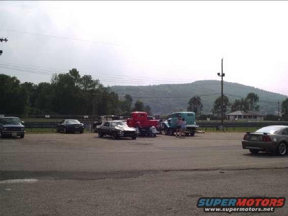 A couple hot rod trailer queens
