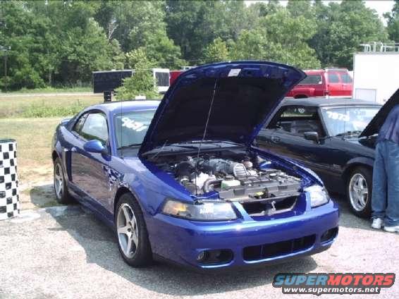 Marlon's 12.97 second Sonic Blue '03 Cobra!