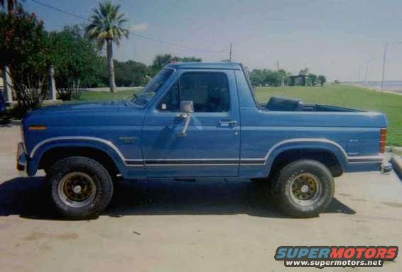 side view, new paint job