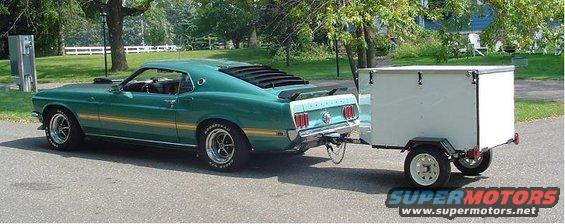 Mach 1 with Drag Week trailer