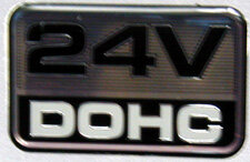 DOHC Badge.  A bit dark to make out the 24 VALVE logo.