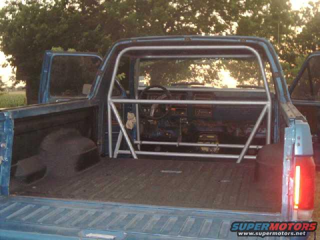 cagekit84.jpg cab section re-installed. See bronconine.com for tech article