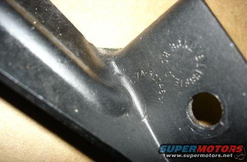 1969 Boss 302 PS cooler stamping