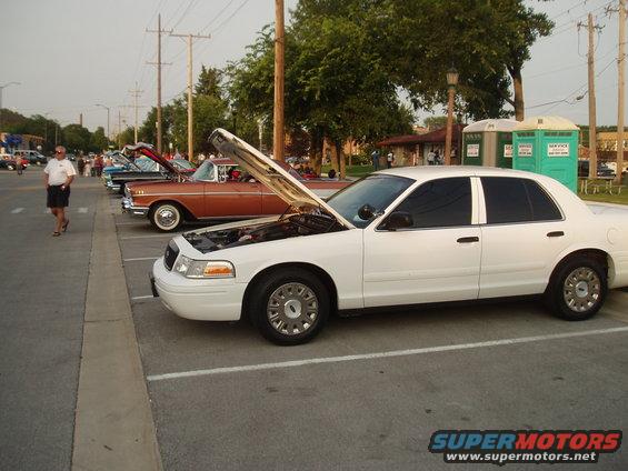 At the car show