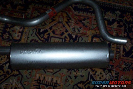 Dynomax super turbo muffler and tailpipe kit