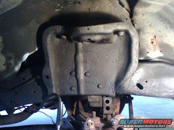 donor mount ground, primed, painted and undercoated and then fastened with grade 8 7/16 bolts.  