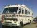 1989 Ford Bronco - This custom RV is covered in numerous stickers, including text on the windshield and a novelty license plate.