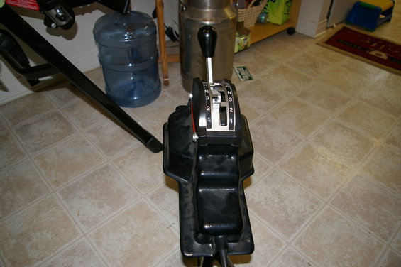 Automatic transmission shifter with P, R, N, D, 2, 1 settings