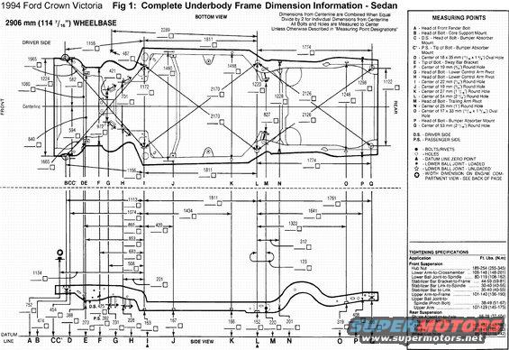 1994-crownvic-frame.jpg 1994 Crown Vic Frame Specs