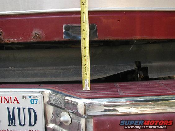 3 inch body lift gap, before bracket flip
