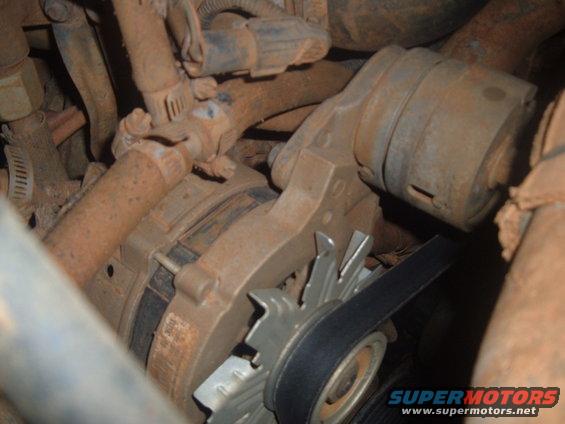 Pic one of the not so working alternator
