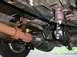2001 Ford Excursion - Sway bar already installed and note the position over the Drive shaft and that the links are level with the ground. Dri…