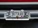 1989 Ford Bronco - Close-up of a vehicle's rear bumper, showing a Georgia license plate and trailer hitch.