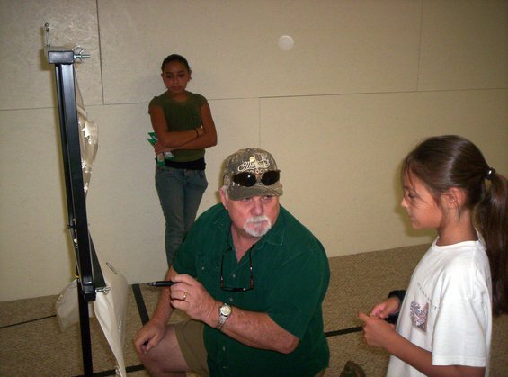 Alexis receiving instruction from Mickey Mauldin.
Oasis Outback
Sept 2, 2006