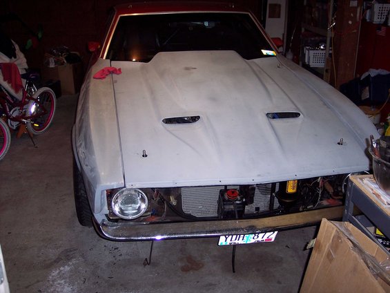 New fiberglass front end pieces test fit