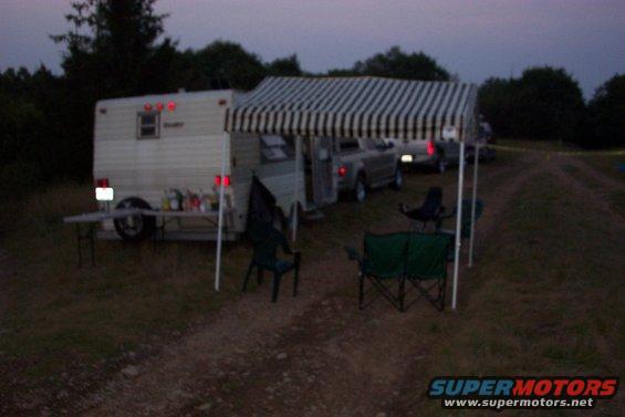 This was the party trailer, known as "Delta House" on top of Flagpole Knob