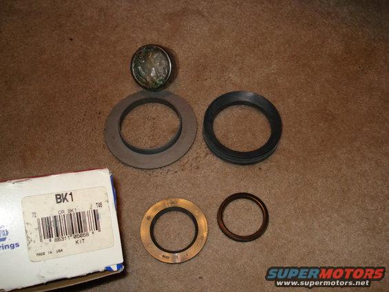 This is a spindle bearing kit from napa.  Got one for each side.